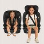 Scaun auto i-Size, Lionelo, Billy , 76 - 150 cm, 1/2/3, Isofix + top tether, Tetiera reglabila in 10 pozitii, Insertie ergonomica, Tapiterie lavabila, Testat la impact, Baza lata, Conform cu R129, Negru - 28