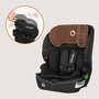 Scaun auto i-Size, Lionelo, Billy , 76 - 150 cm, 1/2/3, Isofix + top tether, Tetiera reglabila in 10 pozitii, Insertie ergonomica, Tapiterie lavabila, Testat la impact, Baza lata, Conform cu R129, Negru - 17