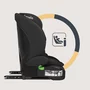 Scaun auto i-Size, Lionelo, Billy , 76 - 150 cm, 1/2/3, Isofix + top tether, Tetiera reglabila in 10 pozitii, Insertie ergonomica, Tapiterie lavabila, Testat la impact, Baza lata, Conform cu R129, Negru - 22