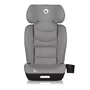 Scaun auto i-Size, Lionelo, Neal, Spatar reglabil in 4 pozitii, Tetiera in 10 pozitii, Suport sticla inclus, 15-36 Kg, 100-150 cm, Cu Isofix, Conform ECE R129, Gri - 5