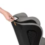Scaun auto i-Size, Lionelo, Neal, Spatar reglabil in 4 pozitii, Tetiera in 10 pozitii, Suport sticla inclus, 15-36 Kg, 100-150 cm, Cu Isofix, Conform ECE R129, Gri - 9