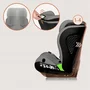 Scaun auto i-Size, Lionelo, Neal, Spatar reglabil in 4 pozitii, Tetiera in 10 pozitii, Suport sticla inclus, 15-36 Kg, 100-150 cm, Cu Isofix, Conform ECE R129, Gri - 20