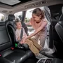 Scaun auto i-Size, Lionelo, Neal, Spatar reglabil in 4 pozitii, Tetiera in 10 pozitii, Suport sticla inclus, 15-36 Kg, 100-150 cm, Cu Isofix, Conform ECE R129, Gri - 28