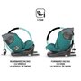 Scaun auto iSize 40-150 cm Coccolle Atira Hydra blue - 3