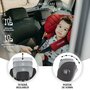 Scaun auto iSize 40-150 cm C Vigo Diamond black+Coccolle oglinda auto rear-facing - 15