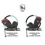 Scaun auto iSize 40-150 cm C Vigo Poppy red+Coccolle oglinda auto rear-facing - 3