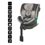 Scaun auto iSize 40-150 cm Coccolle Mago Jet black - 4