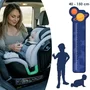 Scaun auto iSize 40-150 cm Coccolle Mago Jet black - 15