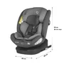 Scaun auto iSize 40-150 cm Coccolle Nyota Diamond black - 5