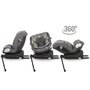 Scaun auto iSize 40-150 cm Coccolle Sidra Diamond black + Coccolle protectie bancheta auto mica - 2