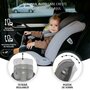 Scaun auto iSize 40-150 cm Coccolle Sidra Diamond black + Coccolle protectie bancheta auto mica - 14