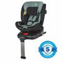 Scaun auto, Coccolle, Vigo, i-Size, 40-150 cm, 9-36 kg, Rotire 360, Cu sistem Isofix+picior, Tetiera reglabila in 12 pozitii, Scaun reglabil in 4 pozitii, Emerald green - 1