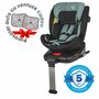 Scaun auto iSize 40-150 cm Coccolle Vigo Emerald green+Coccolle Parasolar auto cu ventuze - 1