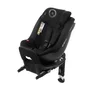 Scaun auto, Jane, Iflow I-Size, Rotire 360 grade, 40 - 105 cm, Cu Isofix si picior stabilizator, Protectie superioara in caz de impact lateral - SPS, Conform cu standardul european de securitate ECE R129, Matt Black - 2