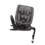 Scaun auto, Jane, Iflow I-Size, Rotire 360 grade, 40 - 105 cm, Cu Isofix si picior stabilizator, Protectie superioara in caz de impact lateral - SPS, Conform cu standardul european de securitate ECE R129, Matt Gray - 2