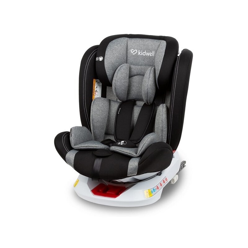 Kidwell – Scaun auto Orbit 01 Spatar reglabil, 0-36 Kg, cu Isofix, Negru 0-36 imagine 2022 protejamcopilaria.ro