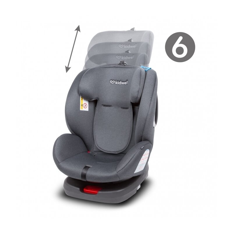 Kidwell - scaun auto ventura 0-36 kg - dark gray