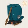 Scaun auto, Lionelo, Bastiaan i-Size, 4 in 1, Protectie laterala, Cu spatar inclinabil in 4 pozitii, Cu tetiera reglabila in 7 pozitii, Rotire 360 grade, Top Tether, 0-36 Kg, 40-150 cm, Cu Isofix, Conform cu ECE R129/03, Albastru Indigo - 14