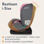 Scaun auto, Lionelo, Bastiaan i-Size, 4 in 1, Protectie laterala, Cu spatar inclinabil in 4 pozitii, Cu tetiera reglabila in 7 pozitii, Rotire 360 grade, Top Tether, 0-36 Kg, 40-150 cm, Cu Isofix, Conform cu ECE R129/03, Roz deschis - 21