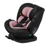 Scaun auto, Lionelo, Bastiaan i-Size, 4 in 1, Protectie laterala, Cu spatar inclinabil in 4 pozitii, Cu tetiera reglabila in 7 pozitii, Rotire 360 grade, Top Tether, 0-36 Kg, 40-150 cm, Cu Isofix, Conform cu ECE R129/03, Roz deschis - 5