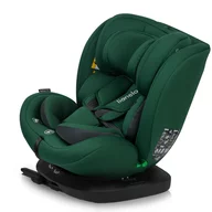 Scaun auto, Lionelo, Bastiaan i-Size, 4 in 1, Protectie laterala, Cu spatar inclinabil in 4 pozitii, Cu tetiera reglabila in 7 pozitii, Rotire 360 grade, Top Tether, 0-36 Kg, 40-150 cm, Cu Isofix, Conform cu ECE R129/03, Verde