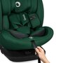 Scaun auto, Lionelo, Bastiaan i-Size, 4 in 1, Protectie laterala, Cu spatar inclinabil in 4 pozitii, Cu tetiera reglabila in 7 pozitii, Rotire 360 grade, Top Tether, 0-36 Kg, 40-150 cm, Cu Isofix, Conform cu ECE R129/03, Verde - 16