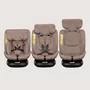 Scaun auto, Lionelo, Bastiaan One i-Size, 4 in 1, Protectie laterala, Cu spatar inclinabil in 4 pozitii, Cu tetiera reglabila in 13 pozitii, Rotire 360 grade, Top Tether, 0-36 Kg, 40-150 cm, Cu Isofix, Conform cu ECE R129, Bej - 54