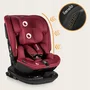 Scaun auto, Lionelo, Bastiaan RWF i-Size, Pozitie de somn, Protectie laterala, Rotire 360 grade, 0-36 Kg, Cu Isofix si Centura Top Tether, Conform cu standardul european de securitate ECE R129, Rosu - 23