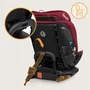 Scaun auto, Lionelo, Bastiaan RWF i-Size, Pozitie de somn, Protectie laterala, Rotire 360 grade, 0-36 Kg, Cu Isofix si Centura Top Tether, Conform cu standardul european de securitate ECE R129, Rosu - 19