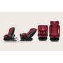 Scaun auto, Lionelo, Bastiaan RWF i-Size, Pozitie de somn, Protectie laterala, Rotire 360 grade, 0-36 Kg, Cu Isofix si Centura Top Tether, Conform cu standardul european de securitate ECE R129, Rosu - 3