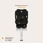Scaun auto, Lionelo, Braam Air, i-Size, 0-36 Kg, 40-150 cm, Cu isofix si picior de fixare, Protectie laterala, Rotire 360 grade, Ajustare spatar in 5 pozitii, Tetiera reglabila in 14 trepte, Tehnologie de ventilatie Air Flow, Conform cu R129, Gri - 34