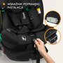 Scaun auto, Lionelo, Braam Air, i-Size, 0-36 Kg, 40-150 cm, Cu isofix si picior de fixare, Protectie laterala, Rotire 360 grade, Ajustare spatar in 5 pozitii, Tetiera reglabila in 14 trepte, Tehnologie de ventilatie Air Flow, Conform cu R129, Gri - 40