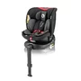 Scaun auto, Lionelo, i-Size Navy, 0-36 Kg, 40-150 cm, Cu isofix si picior de fixare, Protectie laterala, Rotire 360 grade, Ajustare spatar in 4 pozitii, Tetiera reglabila in 11 trepte, Conform cu R129, Negru/Rosu - 4