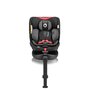 Scaun auto, Lionelo, i-Size Navy, 0-36 Kg, 40-150 cm, Cu isofix si picior de fixare, Protectie laterala, Rotire 360 grade, Ajustare spatar in 4 pozitii, Tetiera reglabila in 11 trepte, Conform cu R129, Negru/Rosu - 7