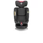 Scaun auto, Lionelo, i-Size Navy, 0-36 Kg, 40-150 cm, Cu isofix si picior de fixare, Protectie laterala, Rotire 360 grade, Ajustare spatar in 4 pozitii, Tetiera reglabila in 11 trepte, Conform cu R129, Negru/Rosu - 10