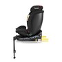 Scaun auto, Lionelo, i-Size Navy, 0-36 Kg, 40-150 cm, Cu isofix si picior de fixare, Protectie laterala, Rotire 360 grade, Ajustare spatar in 4 pozitii, Tetiera reglabila in 11 trepte, Conform cu R129, Negru/Rosu - 11
