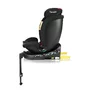 Scaun auto, Lionelo, i-Size Navy, 0-36 Kg, 40-150 cm, Cu isofix si picior de fixare, Protectie laterala, Rotire 360 grade, Ajustare spatar in 4 pozitii, Tetiera reglabila in 11 trepte, Conform cu R129, Negru/Rosu - 11