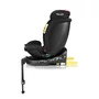 Scaun auto, Lionelo, i-Size Navy, 0-36 Kg, 40-150 cm, Cu isofix si picior de fixare, Protectie laterala, Rotire 360 grade, Ajustare spatar in 4 pozitii, Tetiera reglabila in 11 trepte, Conform cu R129, Negru/Rosu - 12