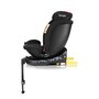Scaun auto, Lionelo, i-Size Navy, 0-36 Kg, 40-150 cm, Cu isofix si picior de fixare, Protectie laterala, Rotire 360 grade, Ajustare spatar in 4 pozitii, Tetiera reglabila in 11 trepte, Conform cu R129, Negru/Rosu - 13