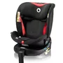 Scaun auto, Lionelo, i-Size Navy, 0-36 Kg, 40-150 cm, Cu isofix si picior de fixare, Protectie laterala, Rotire 360 grade, Ajustare spatar in 4 pozitii, Tetiera reglabila in 11 trepte, Conform cu R129, Negru/Rosu - 21
