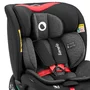 Scaun auto, Lionelo, i-Size Navy, 0-36 Kg, 40-150 cm, Cu isofix si picior de fixare, Protectie laterala, Rotire 360 grade, Ajustare spatar in 4 pozitii, Tetiera reglabila in 11 trepte, Conform cu R129, Negru/Rosu - 23