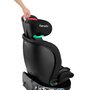 Scaun auto, Lionelo, i-Size Navy, 0-36 Kg, 40-150 cm, Cu isofix si picior de fixare, Protectie laterala, Rotire 360 grade, Ajustare spatar in 4 pozitii, Tetiera reglabila in 11 trepte, Conform cu R129, Negru/Rosu - 24