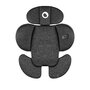 Scaun auto, Lionelo, i-Size Navy, 0-36 Kg, 40-150 cm, Cu isofix si picior de fixare, Protectie laterala, Rotire 360 grade, Ajustare spatar in 4 pozitii, Tetiera reglabila in 11 trepte, Conform cu R129, Negru/Rosu - 25