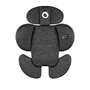 Scaun auto, Lionelo, i-Size Navy, 0-36 Kg, 40-150 cm, Cu isofix si picior de fixare, Protectie laterala, Rotire 360 grade, Ajustare spatar in 4 pozitii, Tetiera reglabila in 11 trepte, Conform cu R129, Negru/Rosu - 25
