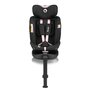 Scaun auto, Lionelo, i-Size Navy, 0-36 Kg, 40-150 cm, Cu isofix si picior de fixare, Protectie laterala, Rotire 360 grade, Ajustare spatar in 4 pozitii, Tetiera reglabila in 11 trepte, Conform cu R129, Negru/Roz - 9