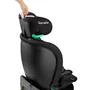 Scaun auto, Lionelo, i-Size Navy, 0-36 Kg, 40-150 cm, Cu isofix si picior de fixare, Protectie laterala, Rotire 360 grade, Ajustare spatar in 4 pozitii, Tetiera reglabila in 11 trepte, Conform cu R129, Negru/Roz - 24