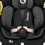 Scaun auto, Lionelo, i-Size Navy, 0-36 Kg, 40-150 cm, Cu isofix si picior de fixare, Protectie laterala, Rotire 360 grade, Ajustare spatar in 4 pozitii, Tetiera reglabila in 11 trepte, Conform cu R129, Negru/Roz - 31