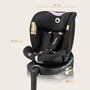 Scaun auto, Lionelo, i-Size Navy, 0-36 Kg, 40-150 cm, Cu isofix si picior de fixare, Protectie laterala, Rotire 360 grade, Ajustare spatar in 4 pozitii, Tetiera reglabila in 11 trepte, Conform cu R129, Negru/Roz - 34