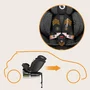 Scaun auto, Lionelo, i-Size Navy, 0-36 Kg, 40-150 cm, Cu isofix si picior de fixare, Protectie laterala, Rotire 360 grade, Ajustare spatar in 4 pozitii, Tetiera reglabila in 11 trepte, Conform cu R129, Negru/Roz - 38