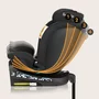 Scaun auto, Lionelo, i-Size Navy, 0-36 Kg, 40-150 cm, Cu isofix si picior de fixare, Protectie laterala, Rotire 360 grade, Ajustare spatar in 4 pozitii, Tetiera reglabila in 11 trepte, Conform cu R129, Negru/Roz - 39